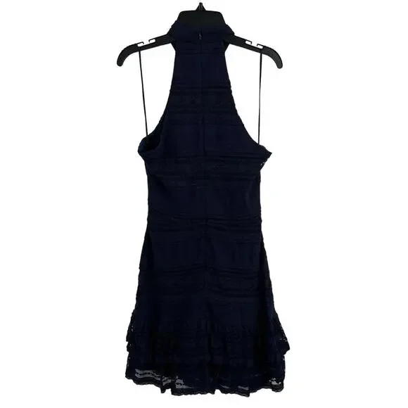 Parker Alanis Dress Size 0 Navy Blue Lace New - Picture 8 of 12